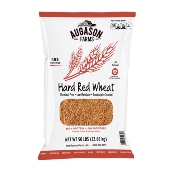 Augason Farms Hard Red White Bag