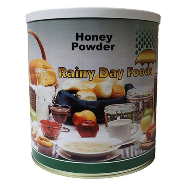 Tin, honey powder