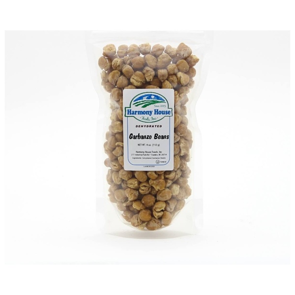 Harmony House Garbanzo Beans (4 oz) – (SHIPS IN 1-2 WEEKS) - PrepSOS.com