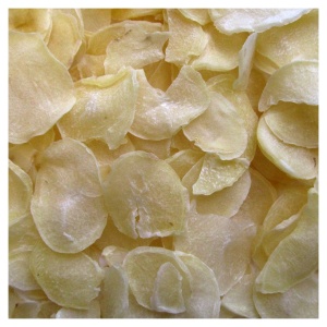 A close up of a pile of Harmony House dried potatoes.
