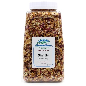 A jar of dried roses.