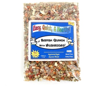 Harmony House Beefish Quinoa with Mushrooms - (SHIPS IN 1-2 WEEKS)