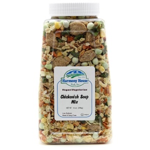 A jar of chicken soup.