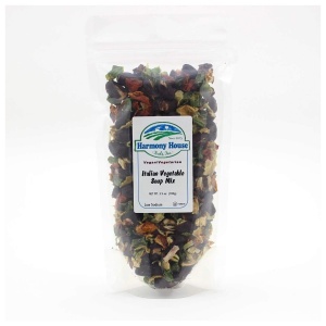 A bag of mixed berries and nuts.