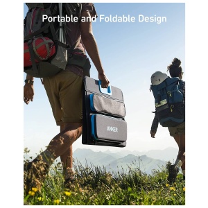 Two people carrying backpacks with the portable and foldable design for emergency food storage.
