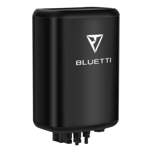 The bluetit car charger is shown on a black background.