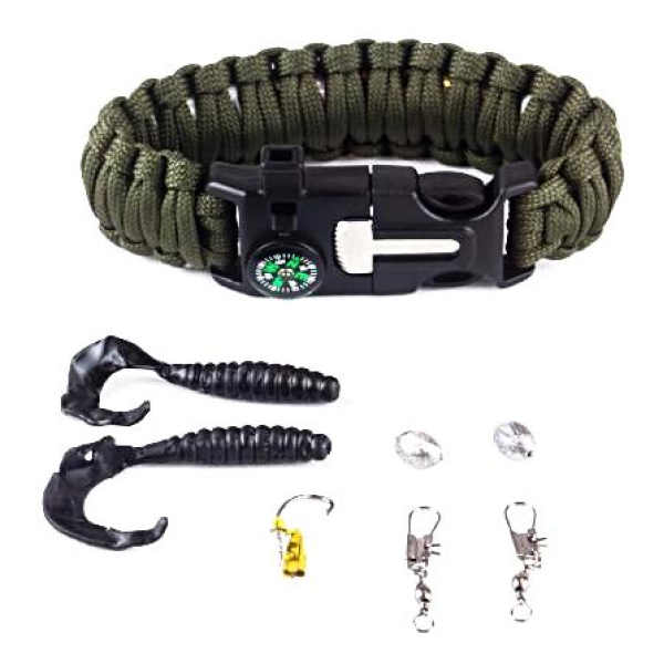 Paracord Survival Bracelet Set by Frog & Co.