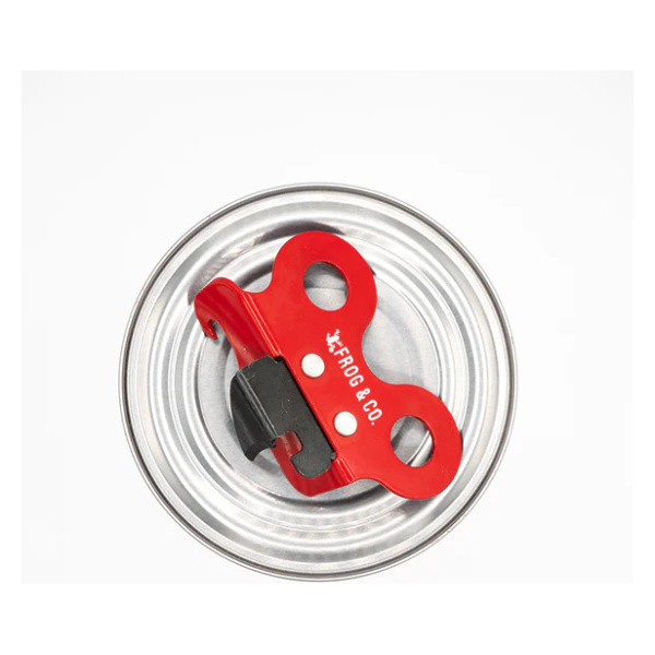 A red can opener from Frog & Co.